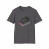 Locomotive Design T-Shirt - Unisex Softstyle - Train Enthusiasts Tee - Puppy Edition