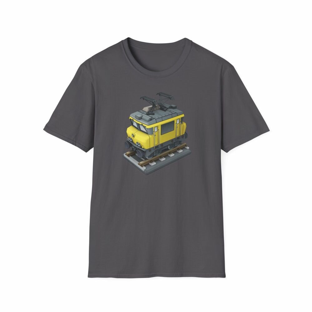 Locomotive Design T-Shirt - Unisex Softstyle - Train Enthusiasts Tee - Sprinter Edition