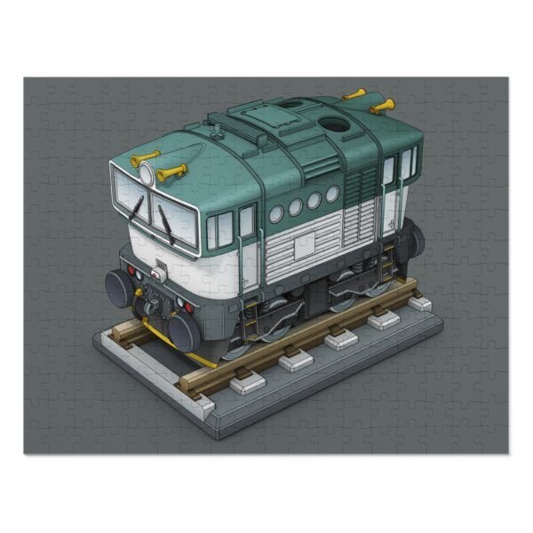 Locomotive Art Jigsaw Puzzle (30, 252-Piece) - Train Enthusiasts Game - Vizor Edition